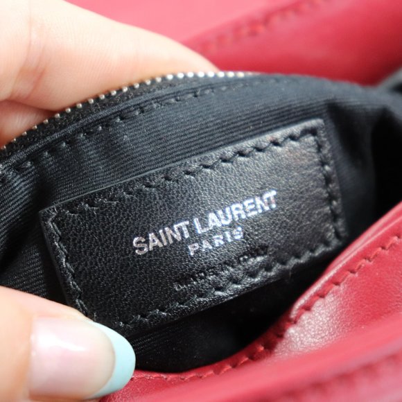 SAINT LAURENT YSL Toy Loulou Rouge - Picture 15 of 16